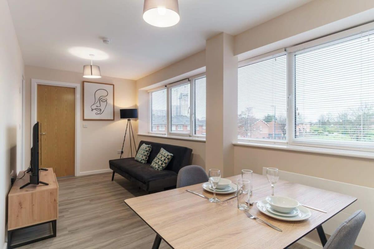 Fantastic 1 Bed Flat Manchester - Sleeps 3 Exterior photo